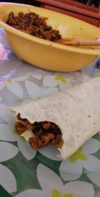 I. El VEGANISMO: RECETAS Burritos de soja.